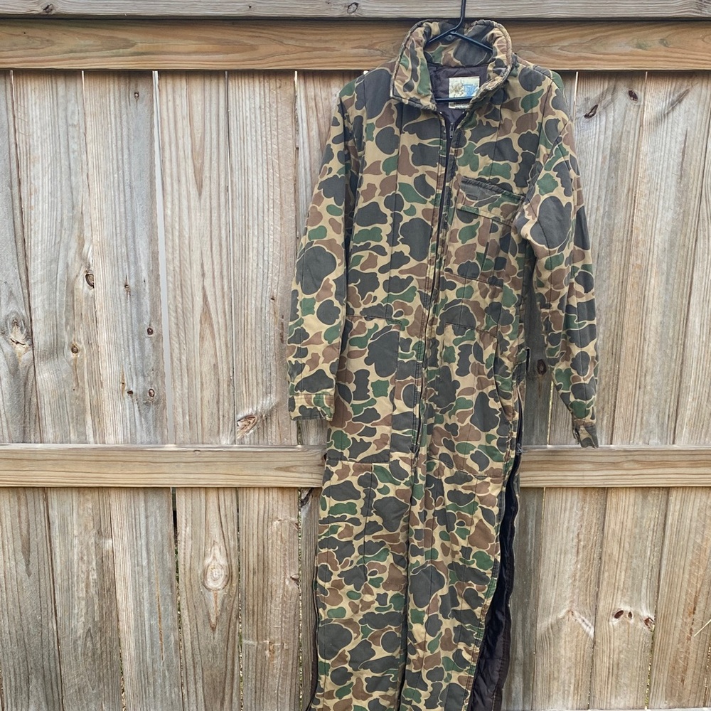 Camouflage Full-Length Jumpsuit